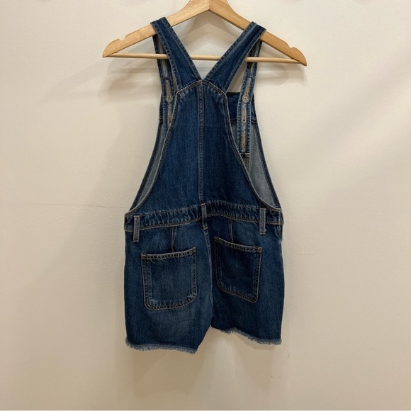 SHORT Denim Overalls Bibs - Picture 12 of 16